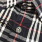 Replica Burberry Alexander Navy Cotton Black Nova Ip Check Classic Shirt