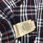 Replica Burberry Alexander Navy Cotton Black Nova Ip Check Classic Shirt