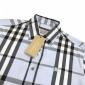 Replica Burberry Short-sleeve Monogram Motif Stretch Cotton Shirt