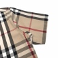 Replica Burberry Childrens Short-sleeve Check Stretch Cotton Shirt