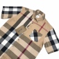 Replica Burberry - classic check short sleeved shirt