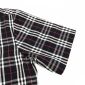 Replica Burberry X Gosha Rubchinskiy Navy Cotton Check Logo Boxy Shirt