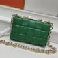 Replica 10 Colors Handwoven Chain Cassette Luxury Soft Leather Bag