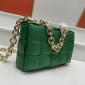 Replica 10 Colors Handwoven Chain Cassette Luxury Soft Leather Bag