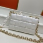 Replica 6 Colors Handwoven Chain Cassette Luxury Soft Leather Bag