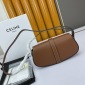 Replica Women's Clutch On Strap in Smooth Calfskin | CELINE | 24S