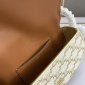 Replica Casual Style Bridal Logo Shoulder Bag White Brown for Women - Etsy