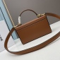 Replica CELINE Triomphe Womens Handbags, brown