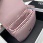 Replica Mini besace triomphe in SHINY CALFSKIN - Light Pink | CELINE