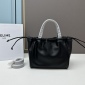 Replica SMALL CABAS DRAWSTRING CUIR TRIOMPHE in Smooth Calfskin - Tan | CELINE