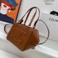 Replica CELINE Triomphe Casual Style Calfskin Street Style 2WAY Plain Leather (111383DU3.04LU)