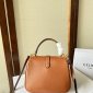 Replica CELINE MINI TABOU in Smooth Calfskin, brown