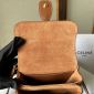 Replica CELINE MINI TABOU in Smooth Calfskin, brown