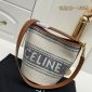 Replica Celine - Authenticated Seau 16 Handbag - Cloth Multicolour for Women, Never Worn