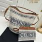 Replica Celine - Authenticated Seau 16 Handbag - Cloth Multicolour for Women, Never Worn