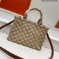 Replica Celine - Authenticated Thais Handbag - Cloth Multicolour for Women, Never Worn