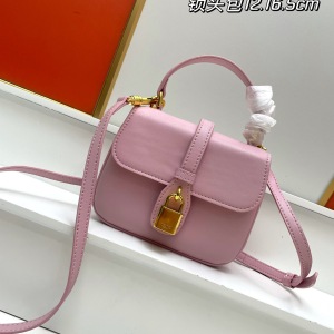 Small Pink Square Bag Metal Decor Flap Chain Strap For Summer | SHEIN EUR