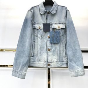 Louis Vuitton Monogram Down Leather Jacket – Replica