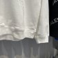 Replica Balenciaga Hoodie Logo Medium Fit in White