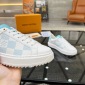 Replica Stellar leather trainers Louis Vuitton