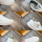 Replica Louis Vuitton White Monogram Leather Beverly Hills Sneakers