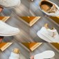 Replica Louis Vuitton White Monogram Leather Beverly Hills Sneakers