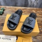 Replica Sandals Louis Vuitton Silver