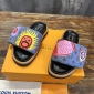 Replica LOUIS VUITTON 2023 Platform Designer Slipper