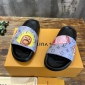 Replica Louis Vuitton Street Style Logo Sandals