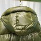 Replica Moncler Down Jacket White Duck Down in Green