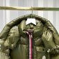 Replica Moncler Down Jacket White Duck Down in Green