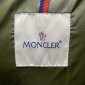 Replica Moncler Down Jacket White Duck Down in Green