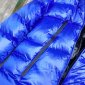 Replica Moncler Down Jacket White Duck Down in Blue