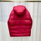 Replica Moncler Down Jacket White Duck Down in Red