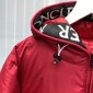 Replica Moncler Down Jacket White Duck Down in Red