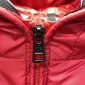 Replica Moncler Down Jacket White Duck Down in Red