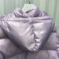 Replica Moncler Down Jacket White Duck Down in Purple