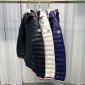 Replica Moncler Down Jacket White Duck Down in Blue