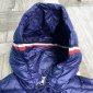 Replica Moncler Down Jacket White Duck Down in Blue