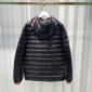 Replica Moncler Down Jacket White Duck Down in Black