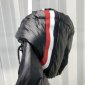 Replica Moncler Down Jacket White Duck Down in Black