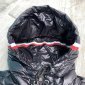 Replica Moncler Down Jacket White Duck Down in Black