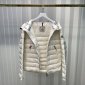 Replica Moncler Down Jacket White Duck Down in White