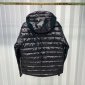 Replica Moncler Down Jacket White Duck Down in Black