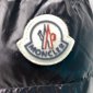 Replica Moncler Down Jacket White Duck Down in Black