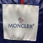 Replica Moncler Down Jacket White Duck Down in Blue