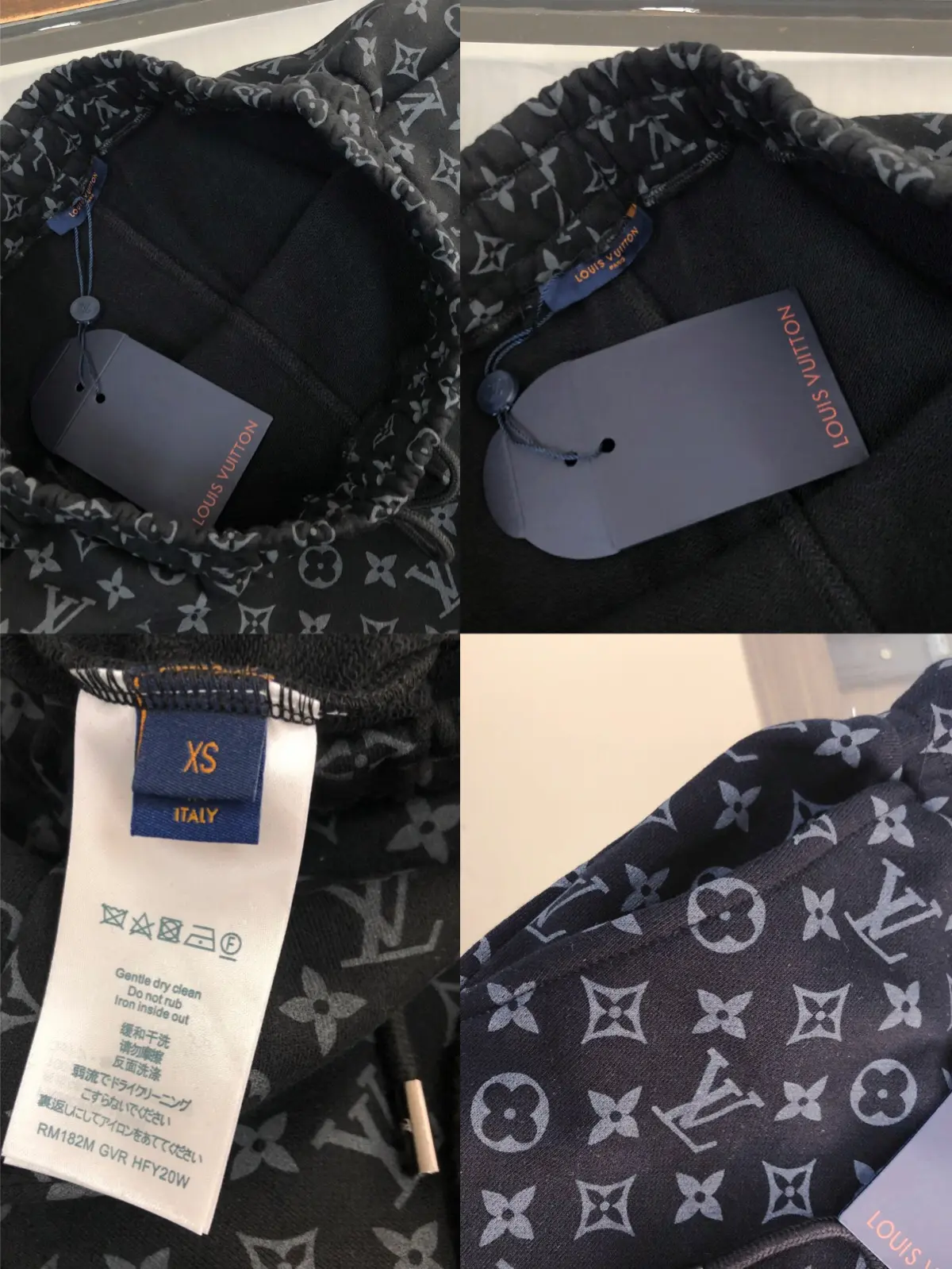 Louis Vuitton Monogram Shorts Black Casual - Image 6