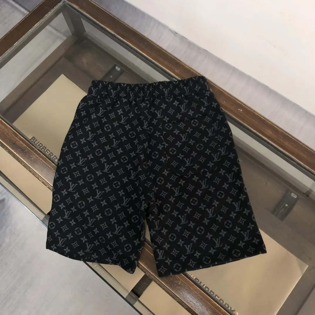 Louis Vuitton Monogram Shorts Black Casual - Image 10