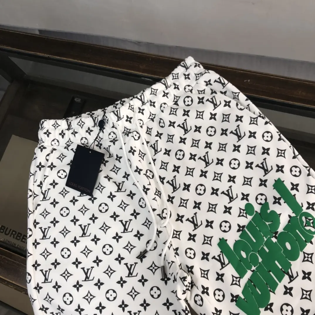 Louis Vuitton Monogram Shorts White Casual - Image 4