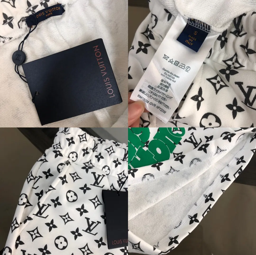 Louis Vuitton Monogram Shorts White Casual - Image 7